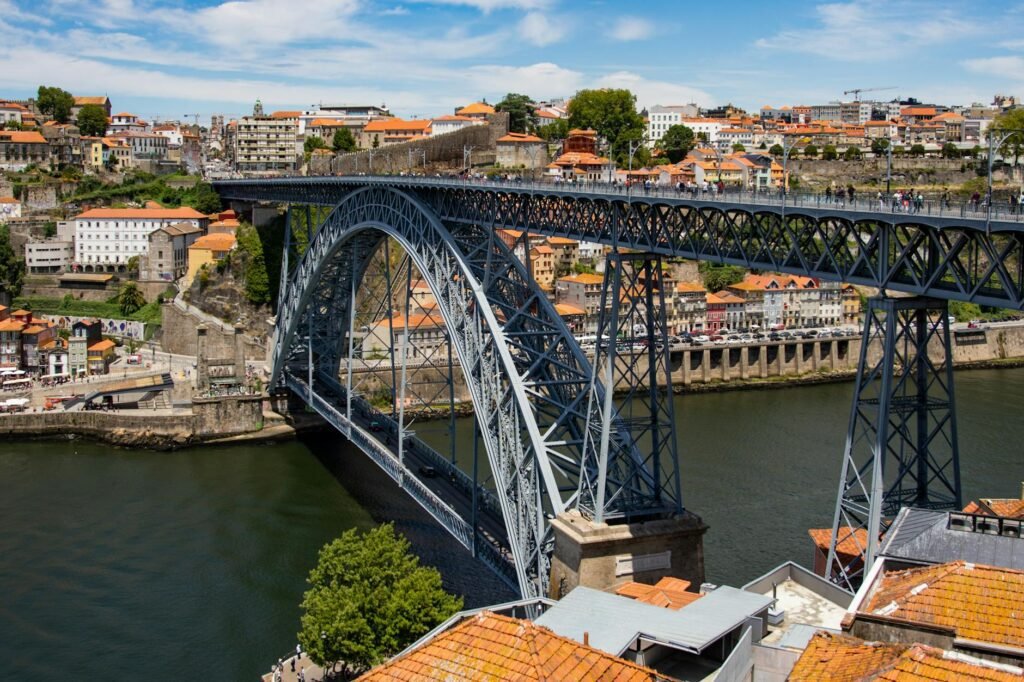 city bridge architecture river