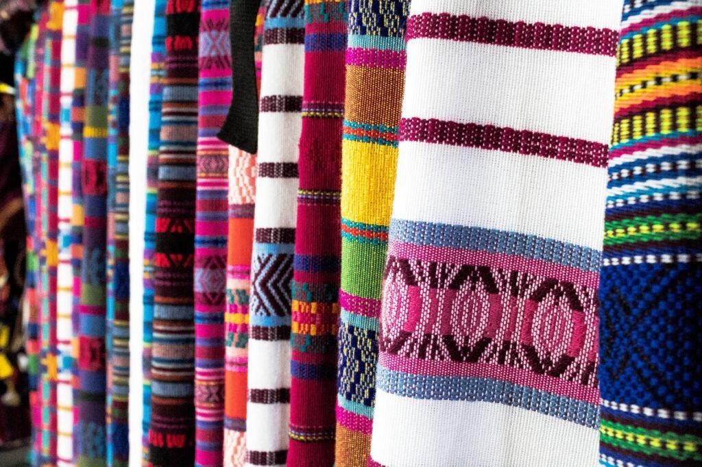 close up photo of assorted textiles