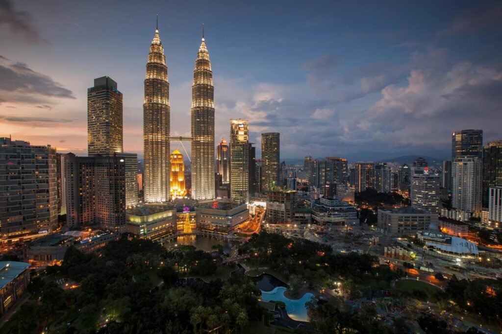 petronas tower kuala lumpur malaysia