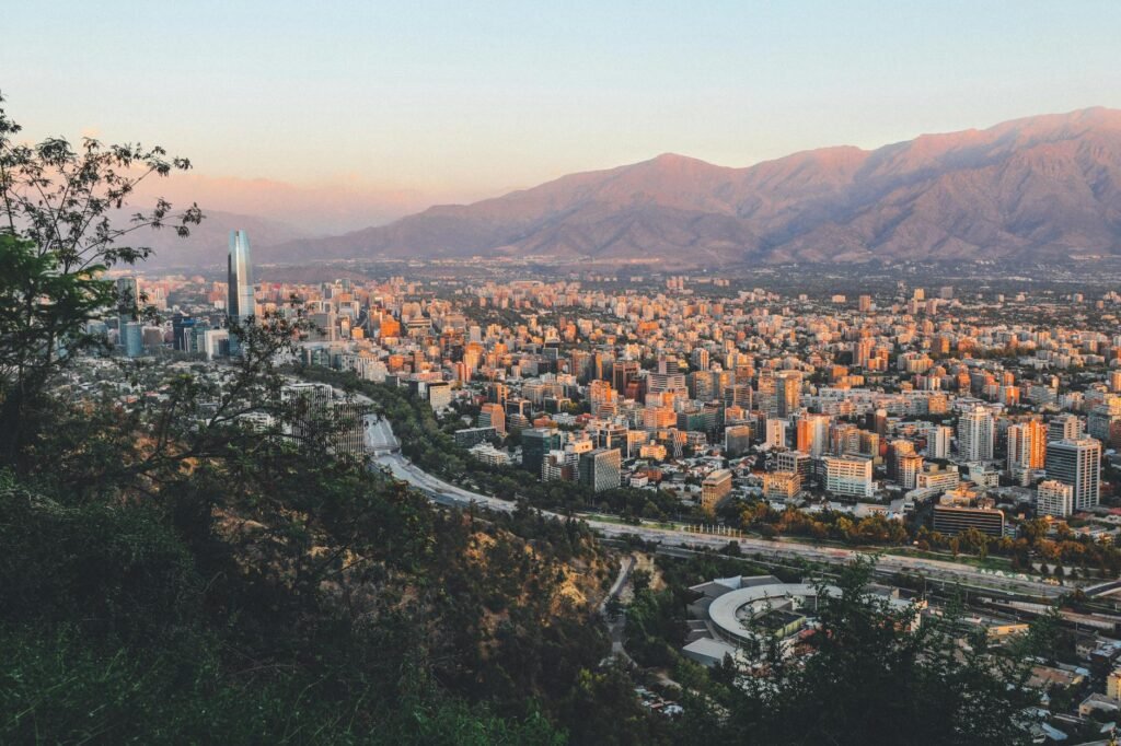 aerial photography of city near mountain