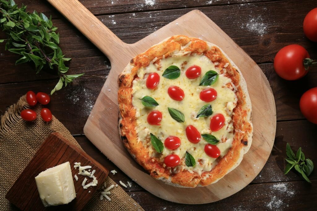 italian style pizza