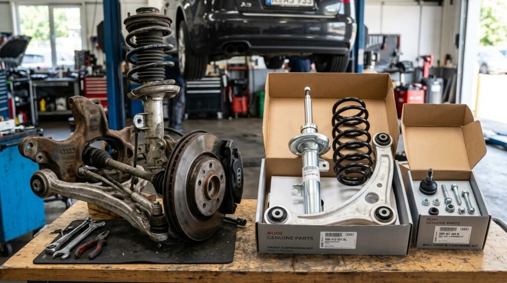 Audi A3 dalys ka svarbu zinoti pries remonta